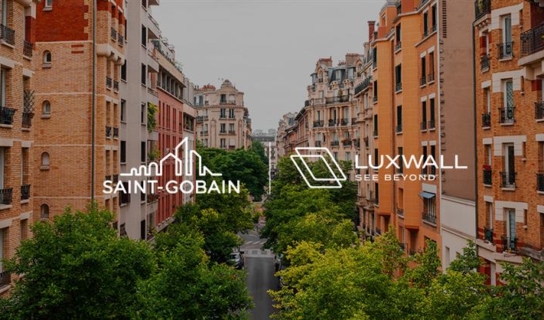 Saint-Gobain Glass and LuxWall™ partner to launch INSIO™ In European market: Transparent Insulation for energy-efficient buildings