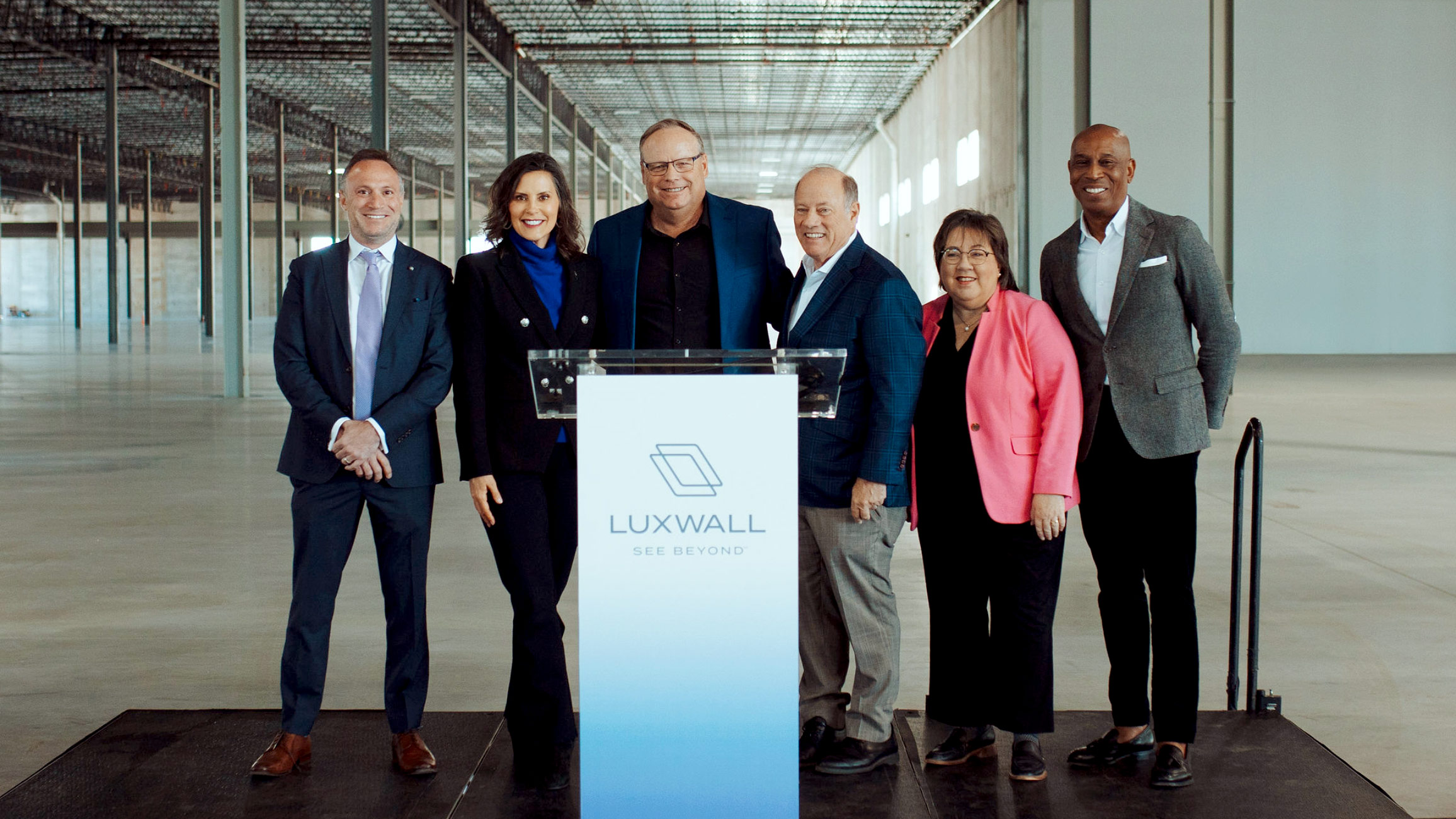 LuxWall™ Showcases Preview of Detroit Factory as a Catalyst for Manufacturing Innovation and Community Growth