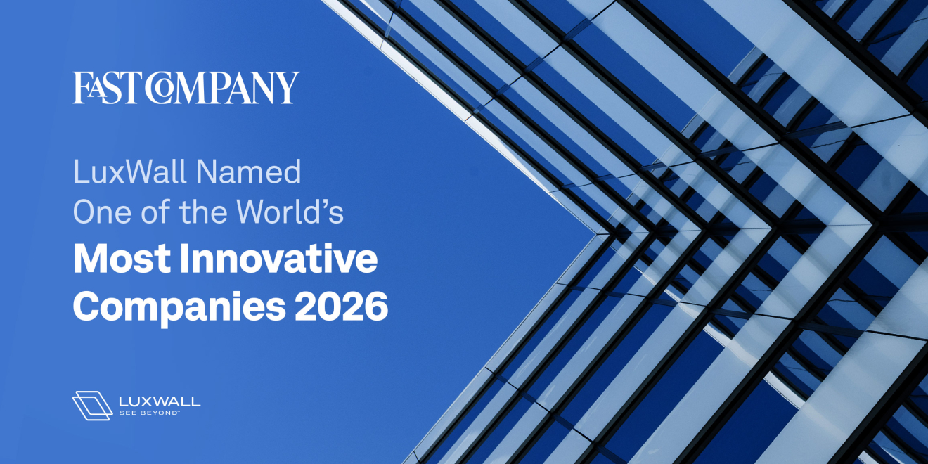 LuxWall Named to Fast Company’s Annual List of the World’s Most Innovative Companies of 2026
