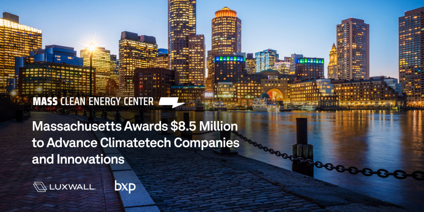 Massachusetts Awards $9.5 Million to Advance Climatetech Companies and Innovations