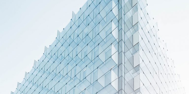 modern glass building exterior